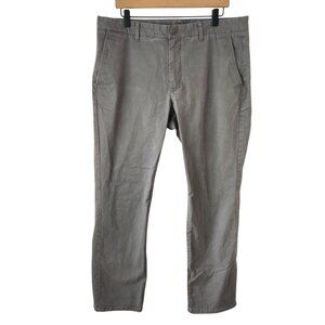 Bonobos Grey Chino Pants Slim Trousers Career Business Casual Men's 36x30